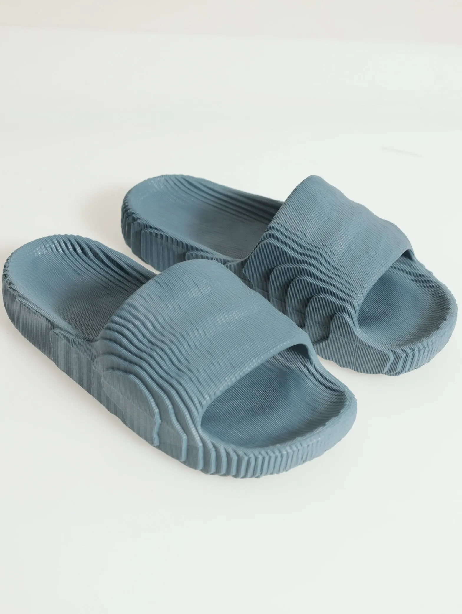 3D Blown Eva Slide Sandal - Blue