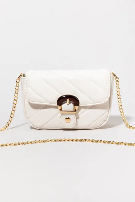 Alexandra Quilted Bucked Clutch