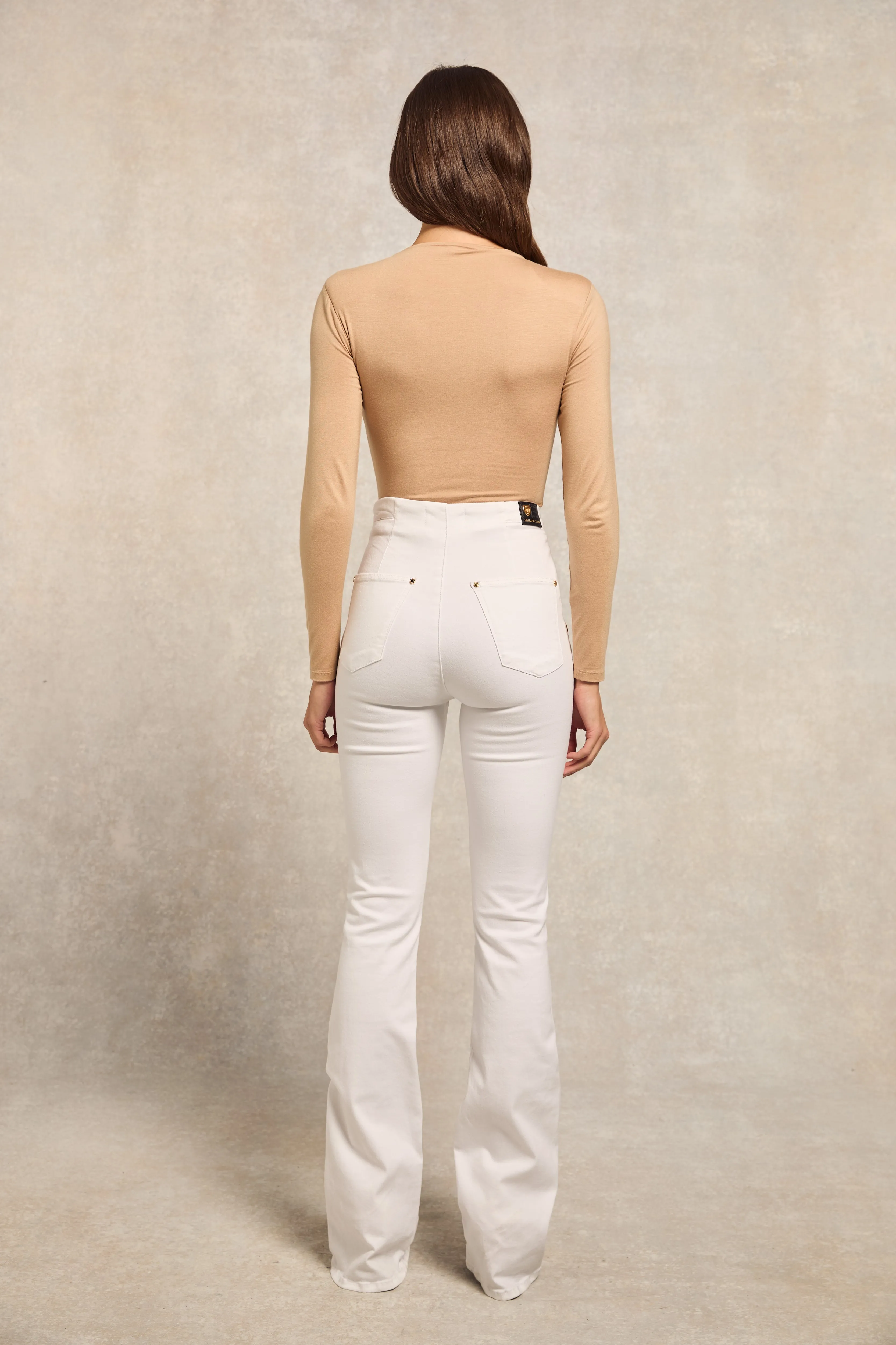 Amoria Flared Jean (White)