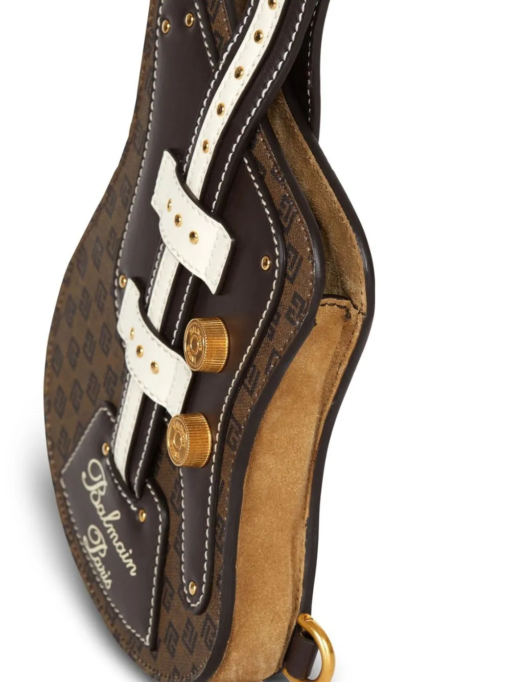 Balmain Mini Monogram Guitar Bag