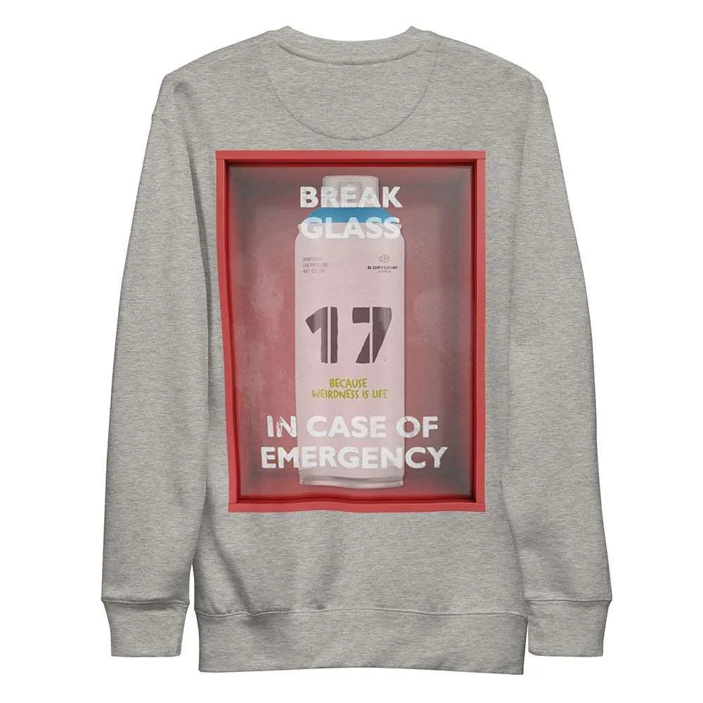 B.DFRNT 17 Can Sweatshirt | Gray