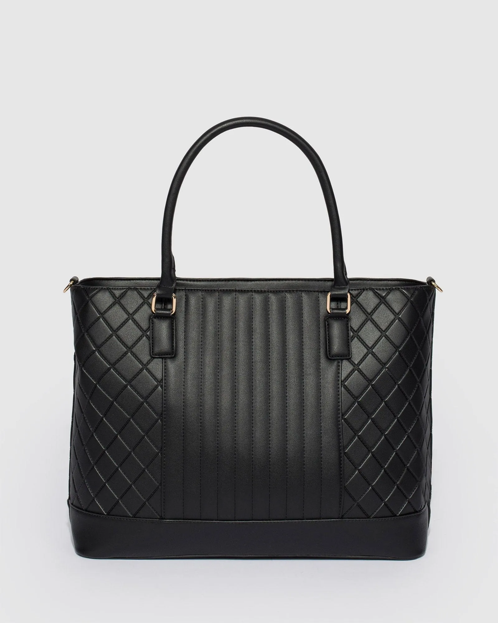 Black Aviana Tote Bag