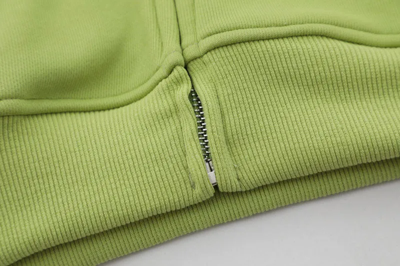 'Crawler' Full Zip Hoodie with Textured Spider Embroidery