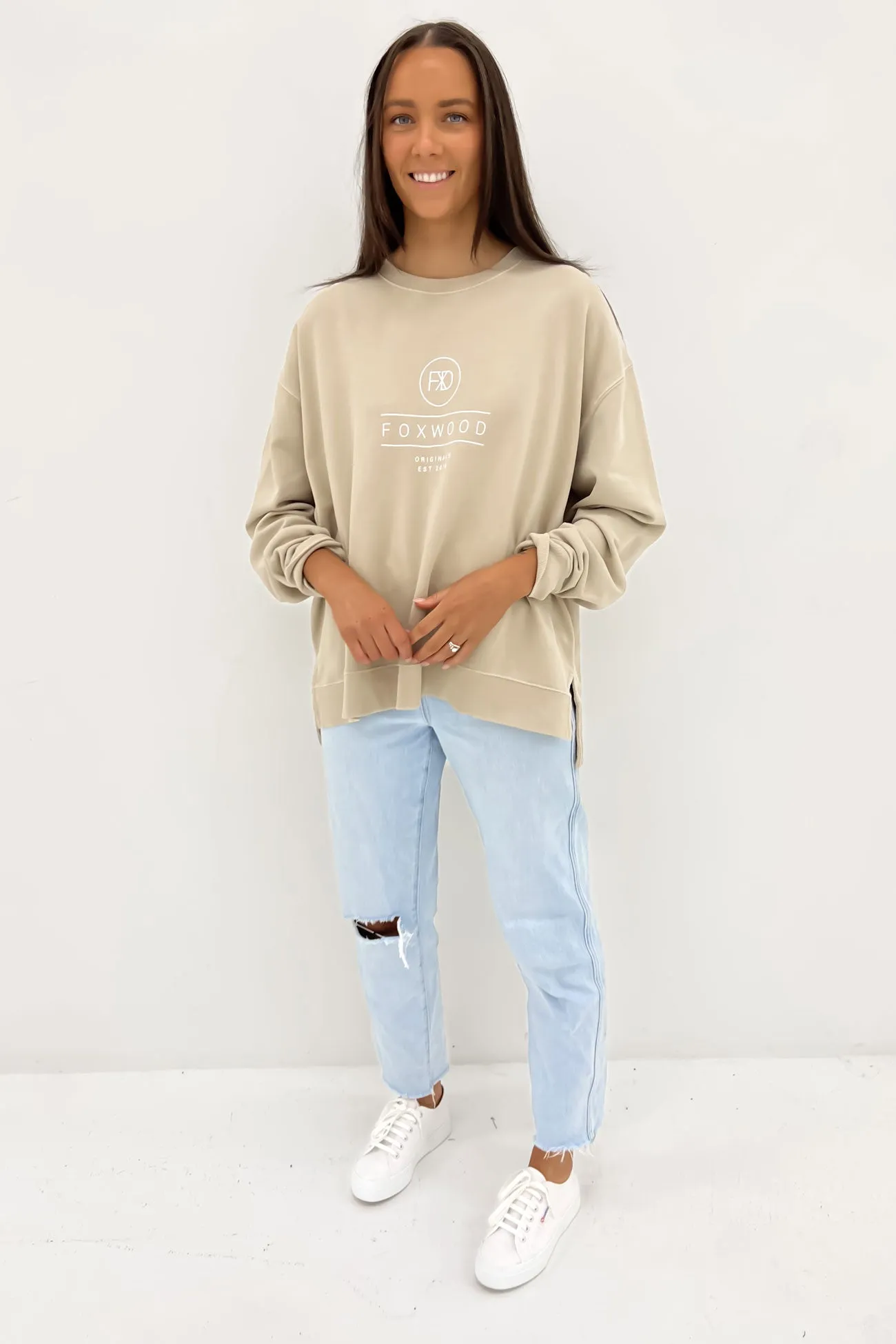 Everyday Crew Oxford Oat