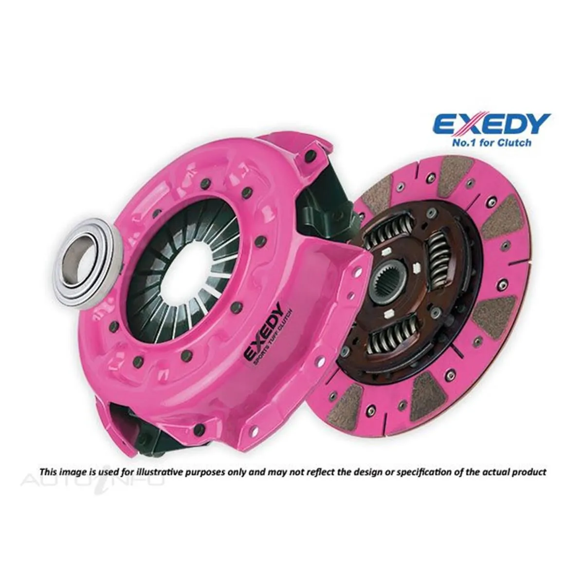 Exedy Clutch Kit Sports Tuff - MBK-6202HDCB