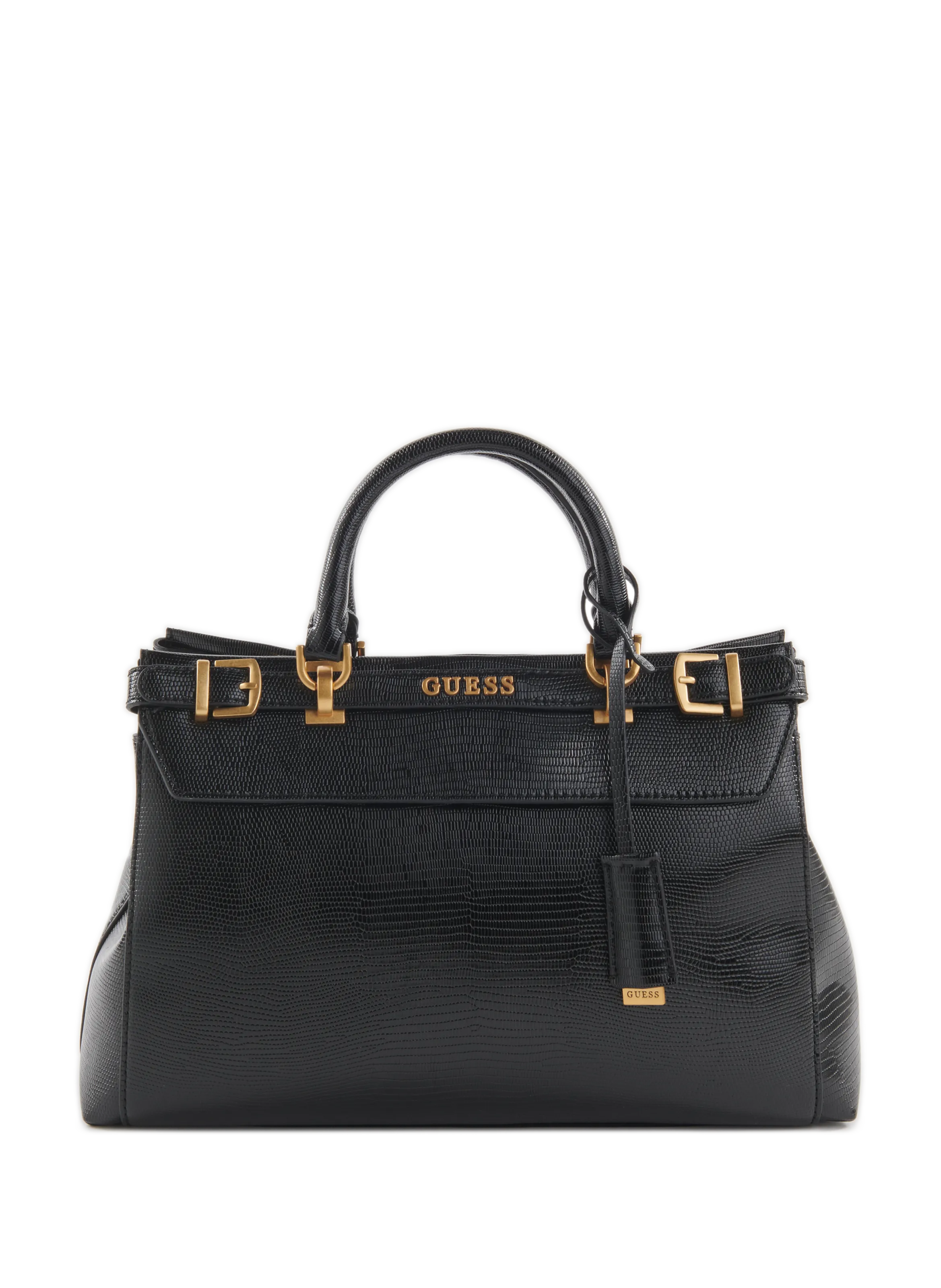 GUESS  Embossed handbag - Black