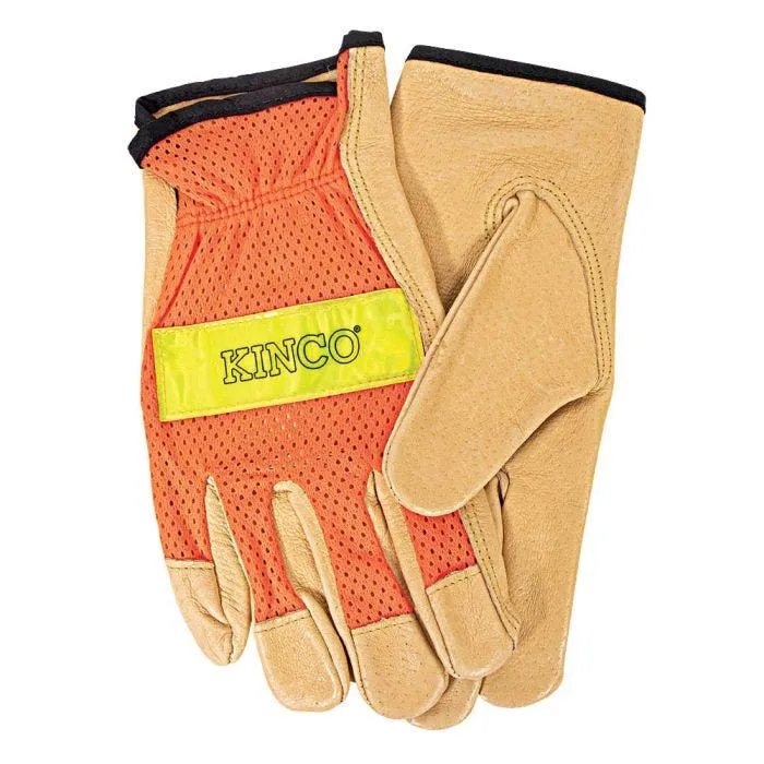 High-Visibility Orange Gloves