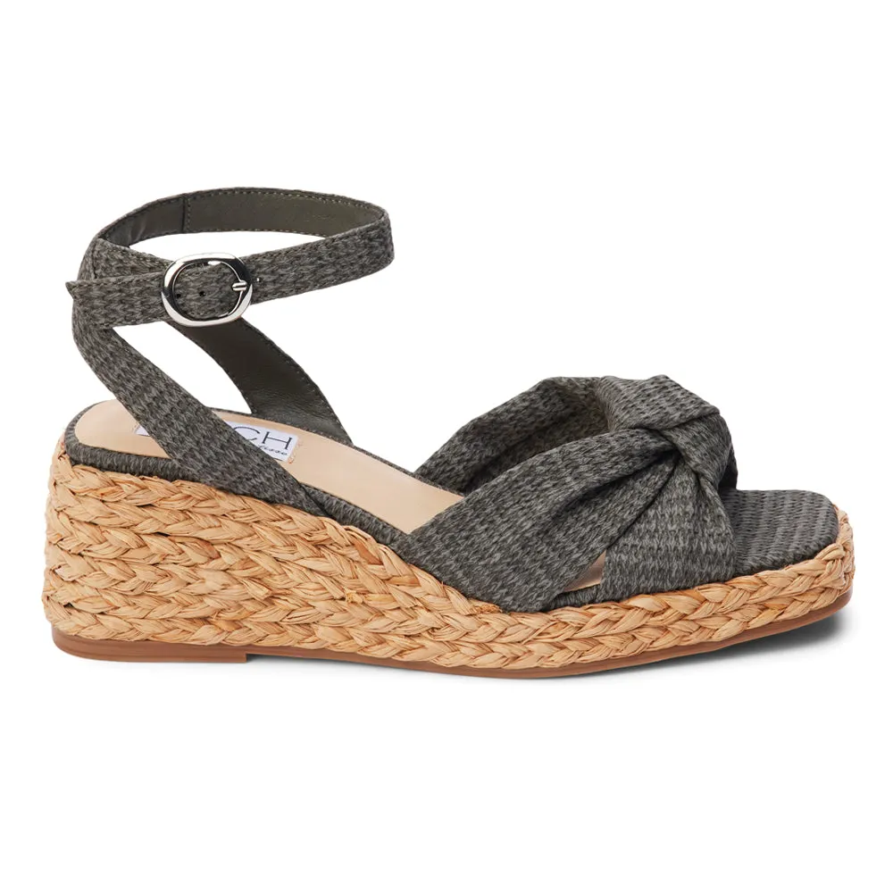 Ibiza Ankle Strap Espadrille Wedge Sandals