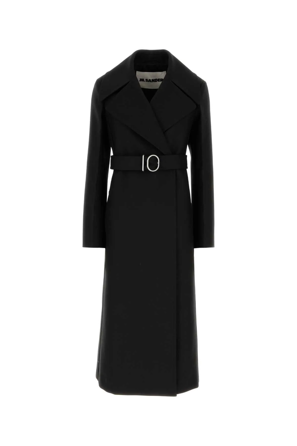 Jil Sander Black Wool Coat