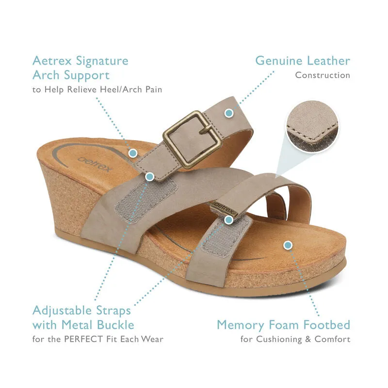  Kimmy Wedge in Walnut CLOSEOUTS  