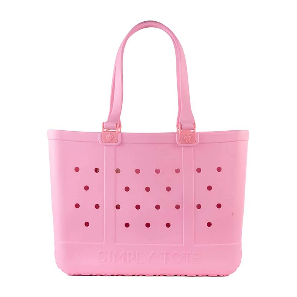 Large Tote Bag in Rose