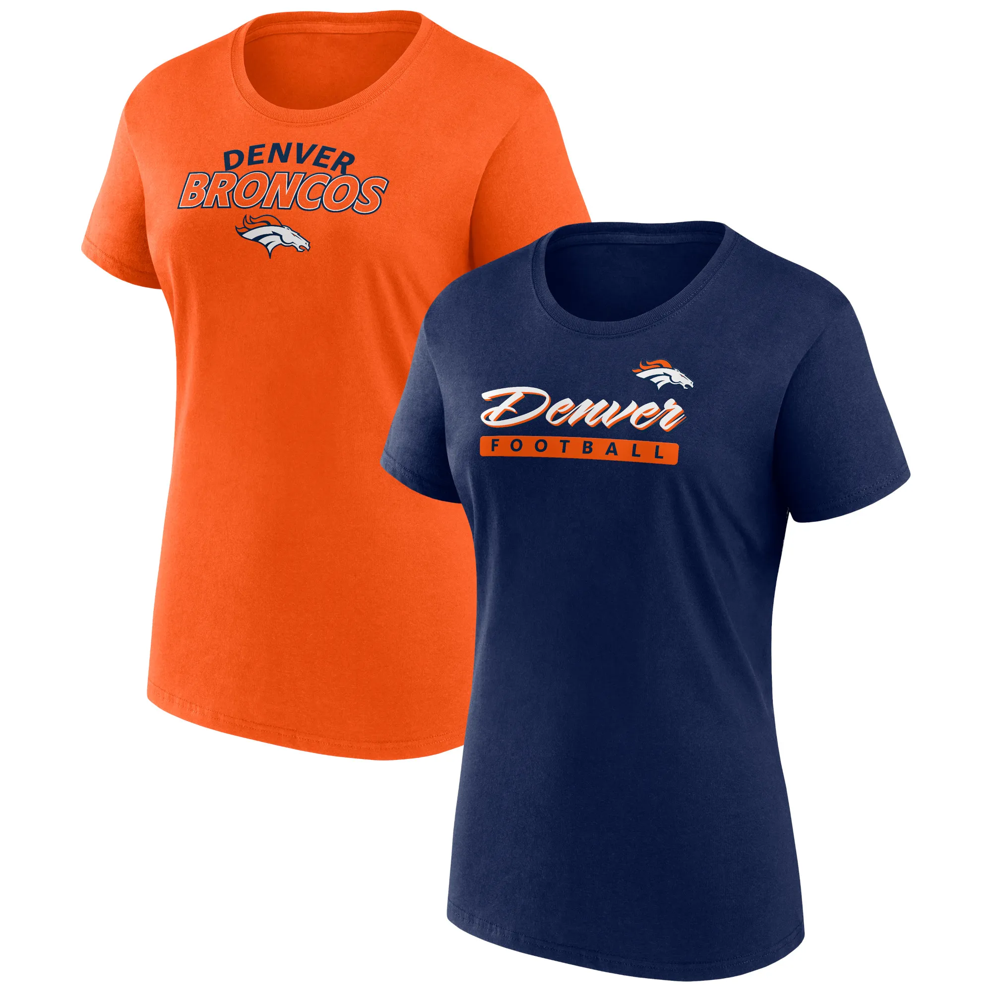 Lids Women's Fanatics Denver Broncos Risk T-Shirt Combo Pack