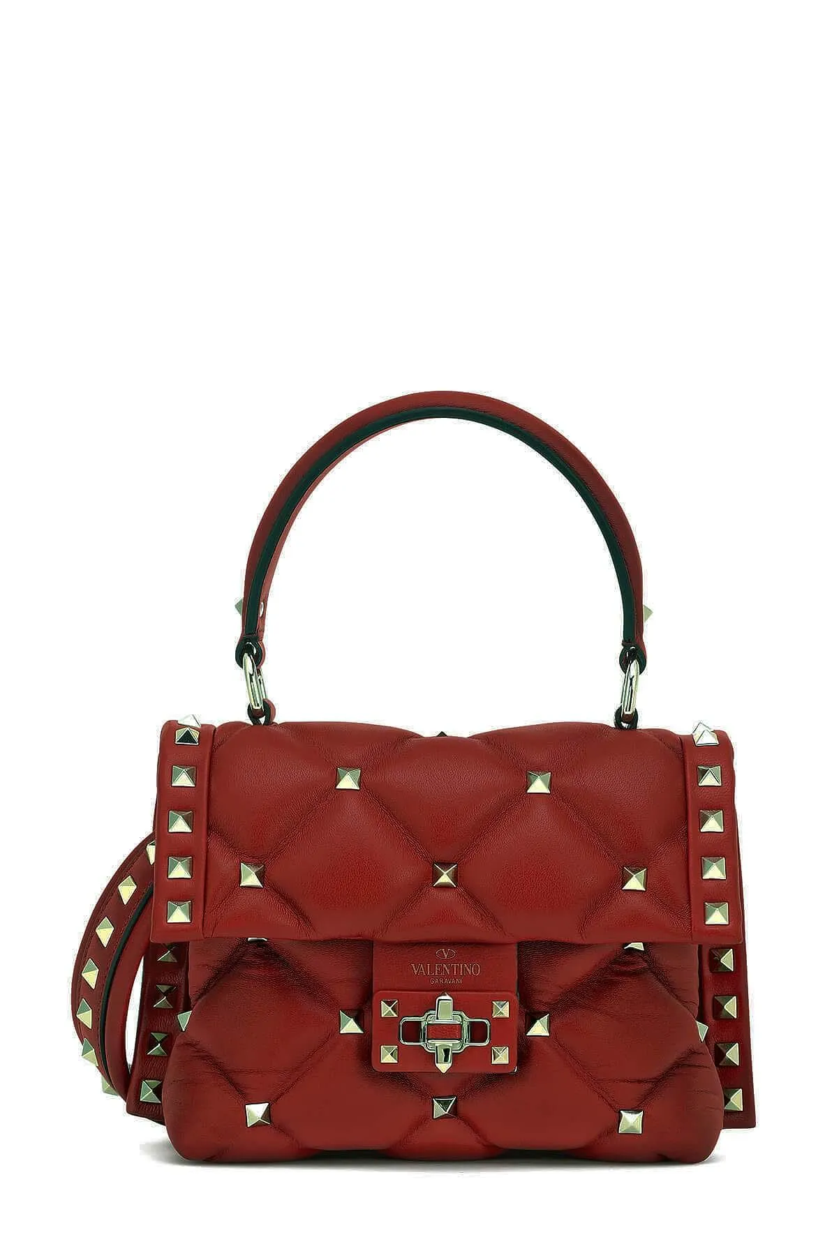 Mini Candystud Nappa Bag Red