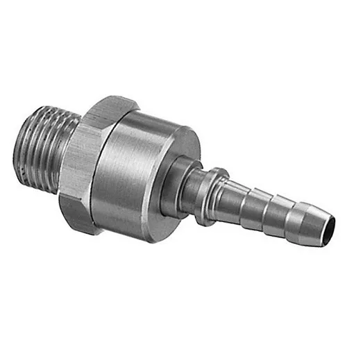 Mosmatic Single Bearing Swivel - 3/8" Male x 8mm Hose Barb