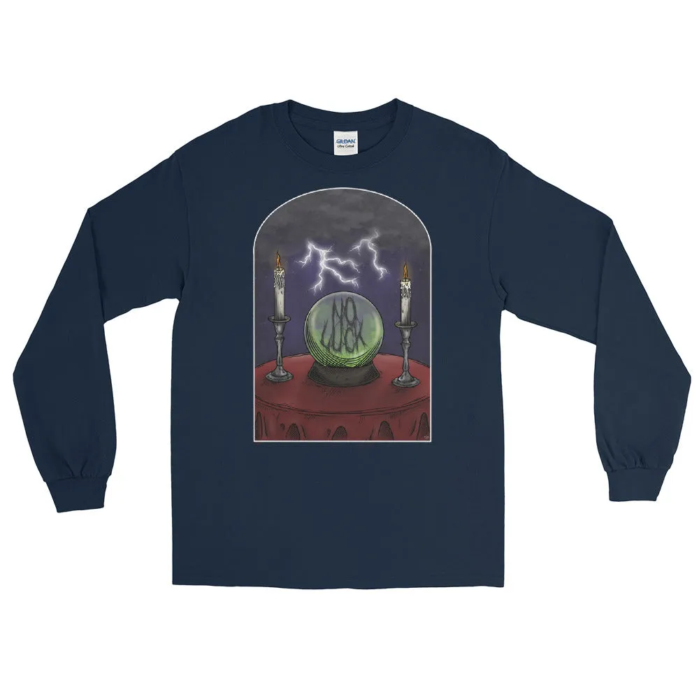 NO LUCK 'CRYSTAL VISIONS' (Men’s Long Sleeve Shirt)