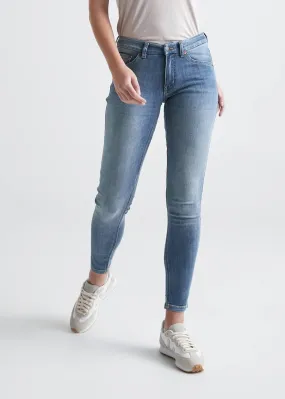 Performance Denim Mid Rise Skinny