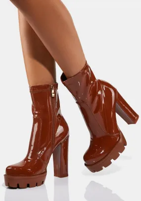 Rainy Days Platform Boots-