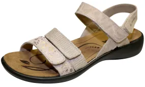 Romika Women's Ibiza 103 Sandal, Natural Combination