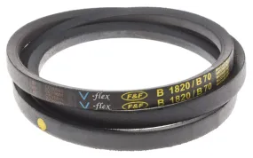 RS PRO Drive Belt, belt section B, 1770mm Length