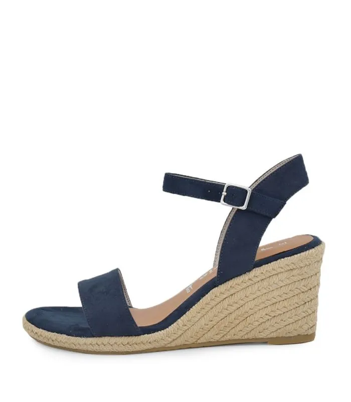 Sandal Platform By Tamaris -Blue