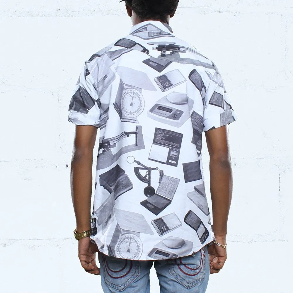 Scales Oxford Button Up Shirt