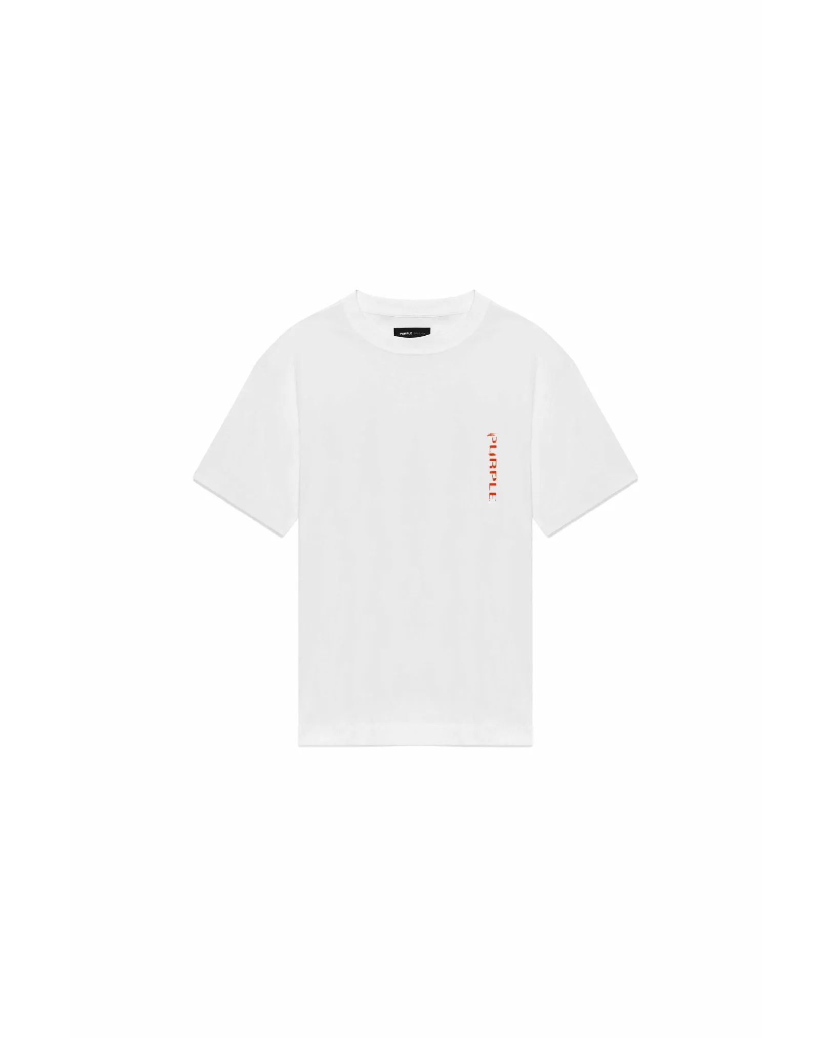 Scuffed Wordmark Tee - White