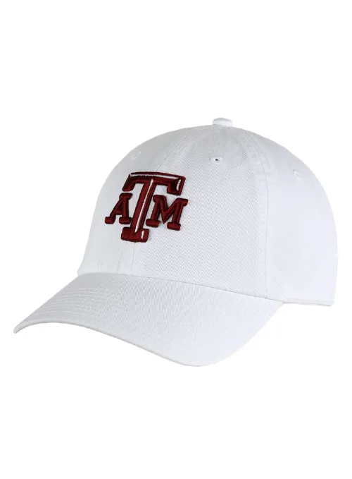 Texas A&M Aggies White Washed Twill Cap