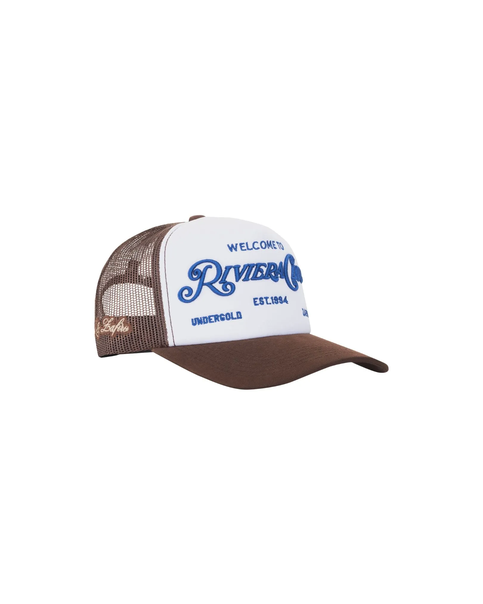 Trucker Riviera Texto - Blue/Brown