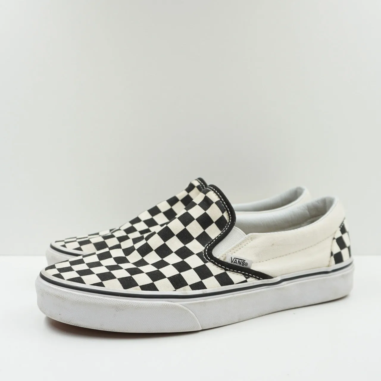 Vans Slip On CheckerboardWhite Black