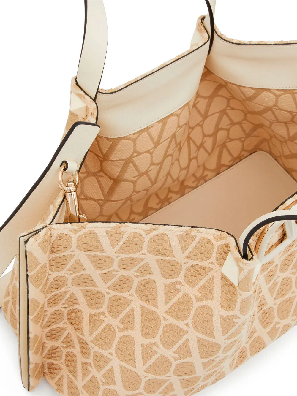 VLogo woven tote bag