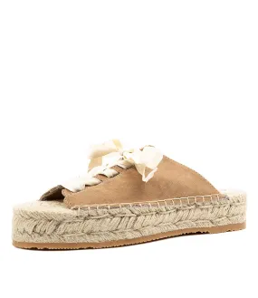 WALNUT Mimi Tan Espadrille Slide