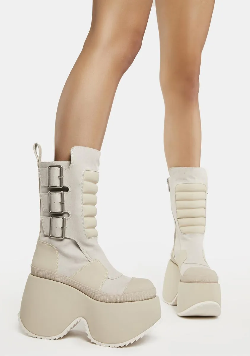 Wandering City Platform Boots-