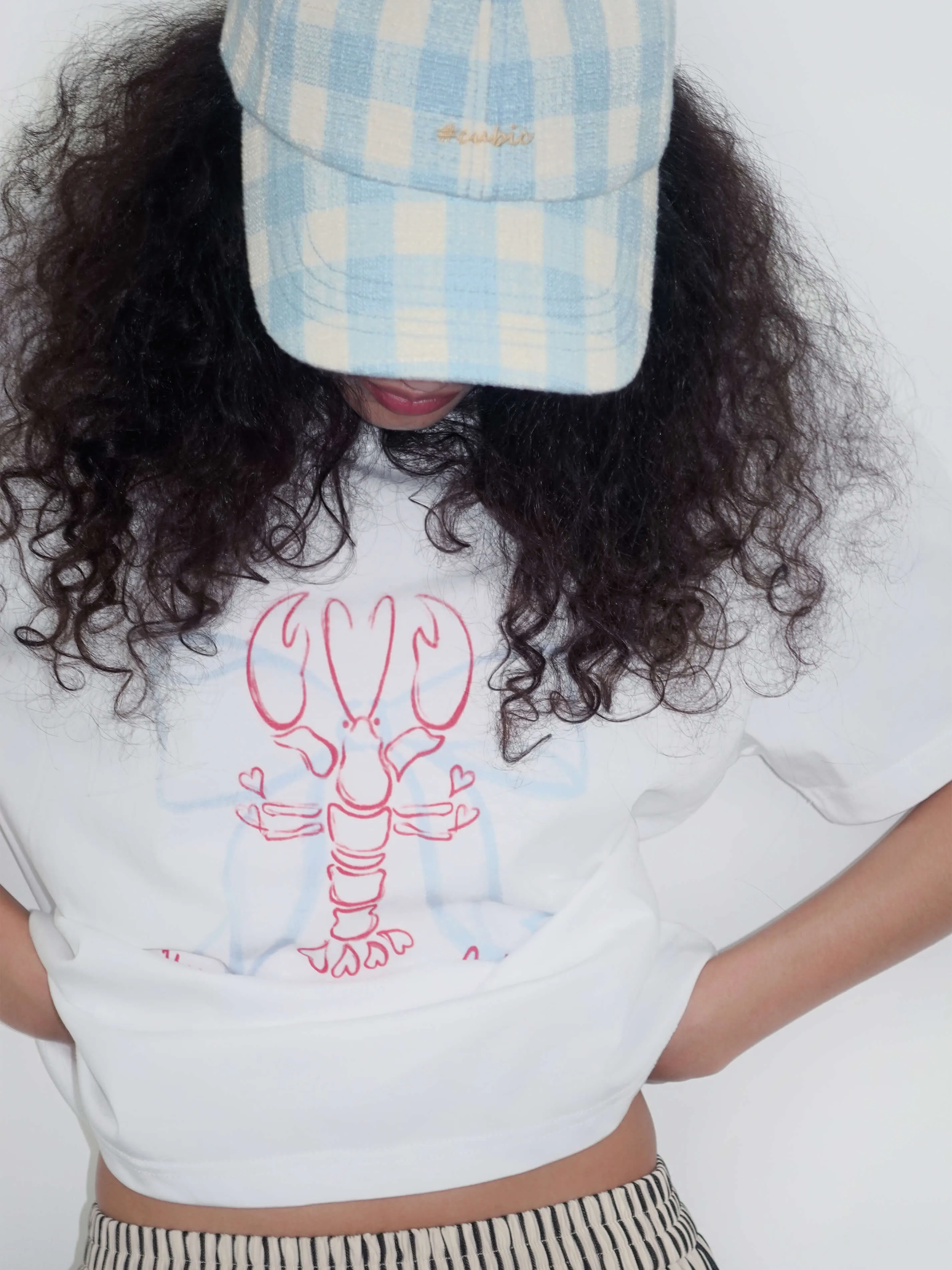 You‘re my lobster Printed Cotton T-shirt